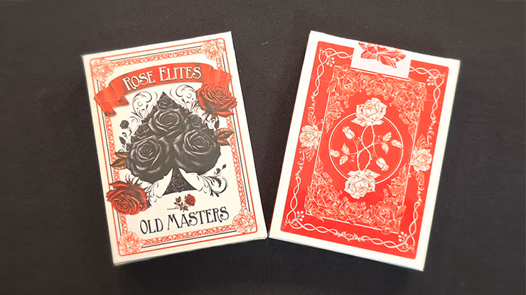Rose Elites - Old Masters (Red) Marked Deck Playing Cards - thumbnail 4