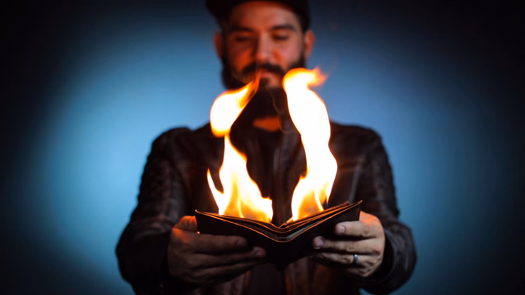 The Professional's Fire Wallet by Murphy's Magic - thumbnail 3