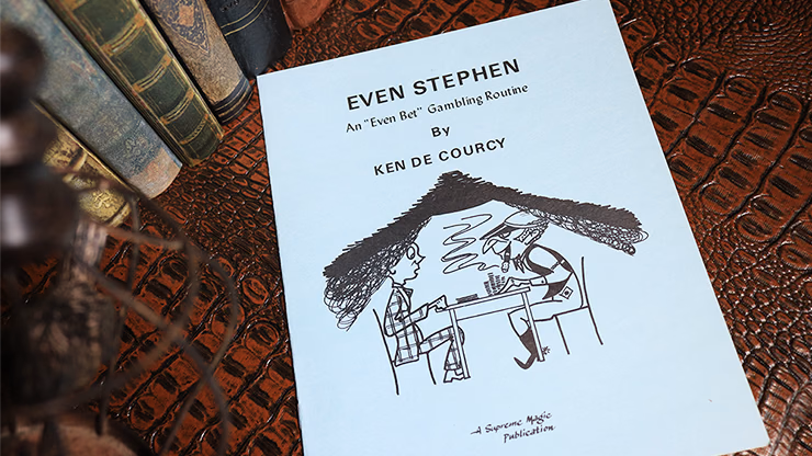 Even Stephen by Ken de Courcy - Book - magic trick