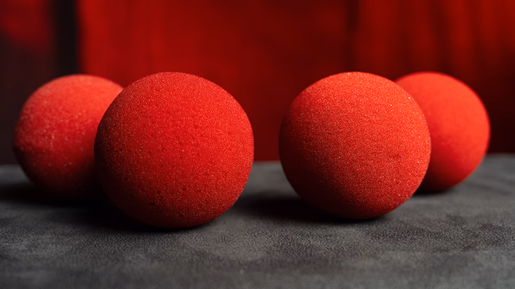 Magic Sponge Balls 50PK RED 3" by Murphy's Magic - thumbnail 3