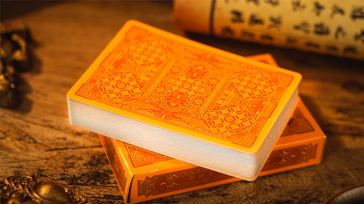 Ancient Relics Seat Playing Card by 52 Muse (Orange) - thumbnail 3