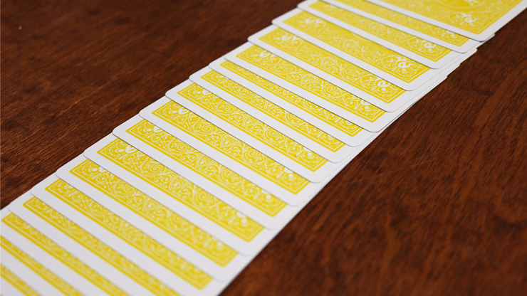 Bicycle Yellow Playing Cards by US Playing Cards Co - thumbnail 5
