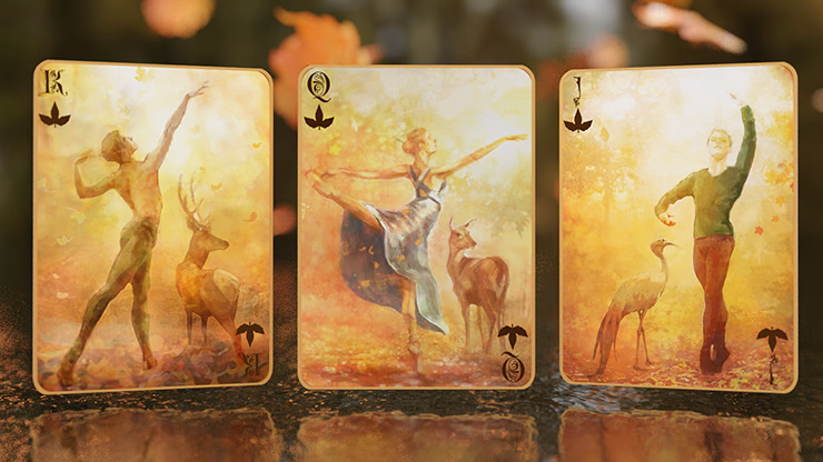 Entwined Vol.2 Fall Gold Playing Cards - thumbnail 4