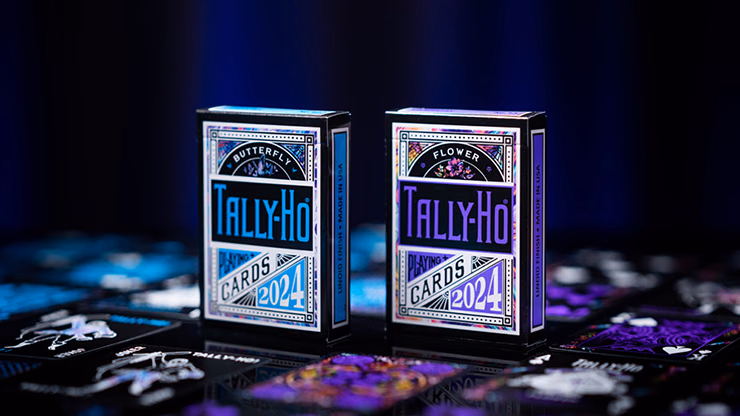 Tally-Ho 2024 (Flower) Playing Cards by US Playing Card Co - Image 2