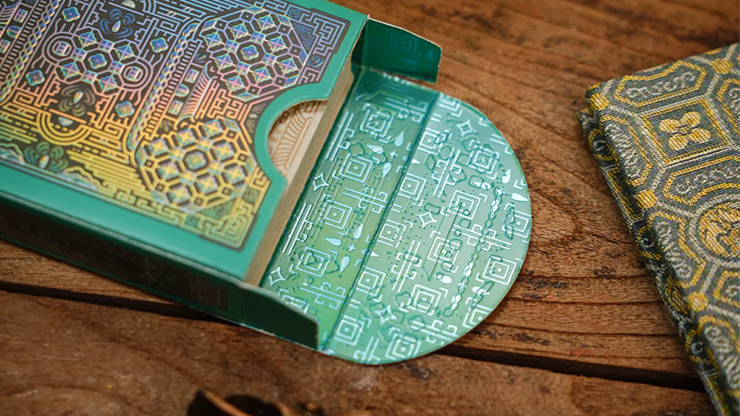 Ancient Relics Culture Playing Card by 52 Muse (Teal) - thumbnail 6
