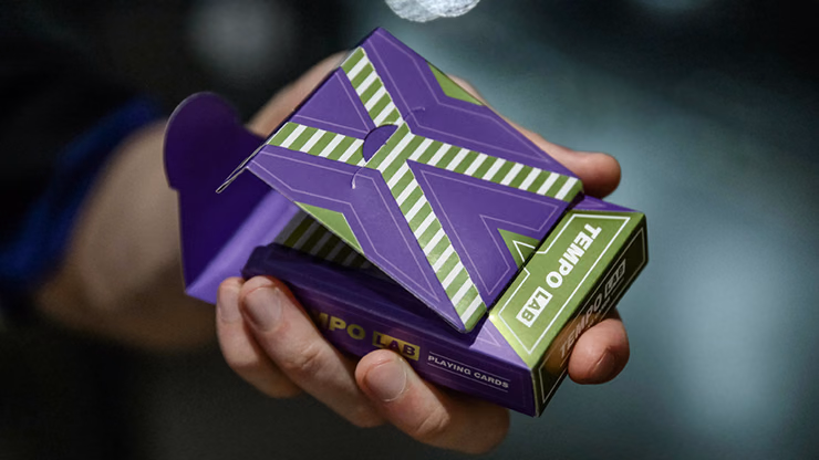 Tempo-Lab Purple Playing Cards - Image 2