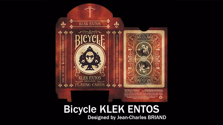 Bicycle Klek Entos Red (Marked) Playing Cards - Image 2