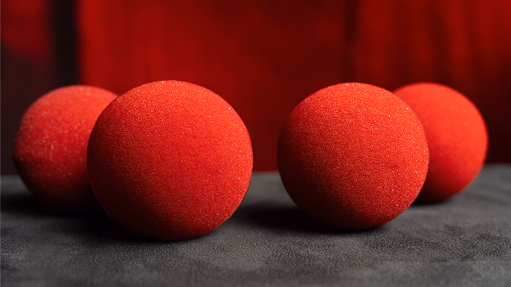 Magic Sponge Balls 50PK RED 2" by Murphy's Magic - thumbnail 3