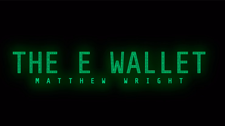E Wallet BLACK by Matthew Wright - Trick - thumbnail 4