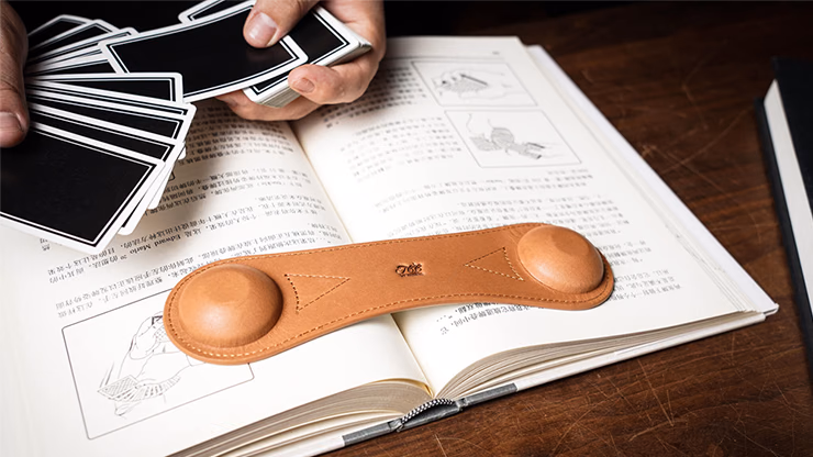 Leather Book Weight (Brown) by TCC Presents - thumbnail 3