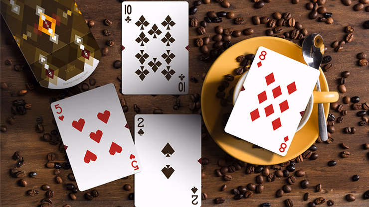 Diamon Playing Cards N° 27 Dark Roast by Dutch Card House Company - thumbnail 4