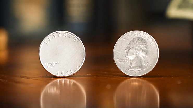 Arraignment Gaff Coin Refill (1 Coin) by Josh Janousky & TCC Magic - magic trick