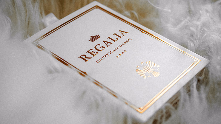 Regalia White Playing Cards by Shin Lim - Image 2