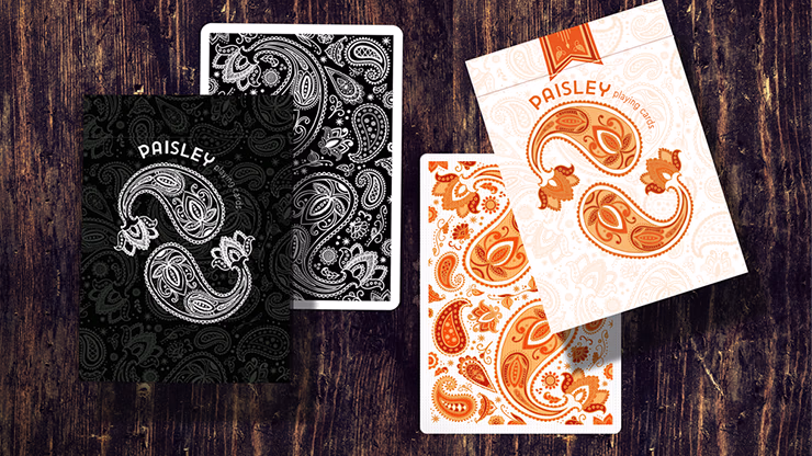 Paisley Ton sur Ton Poudre Orange workers Deck - thumbnail 6