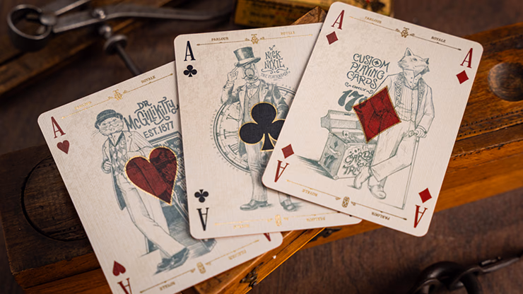 The Parlour Royale Ivory Edition (Red Edge Printing) Playing Cards - thumbnail 3