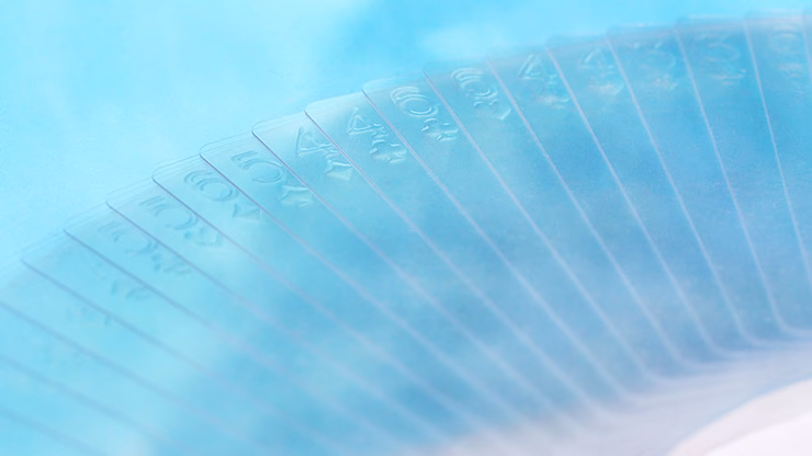Invisible AQUA Playing Cards by MPC - thumbnail 4