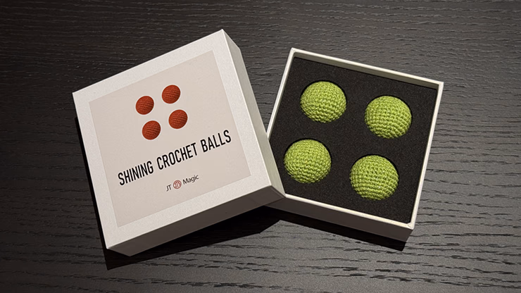 Shining Crochet Balls (Grass Green) by JT Magic - Image 2