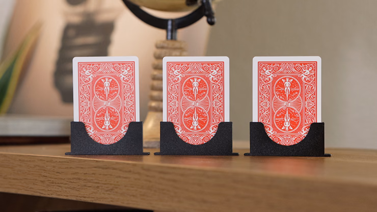 Three Cards Monte Stand RED (Gimmicks and Online Instruction) by Jeki Yoo - Trick - thumbnail 5