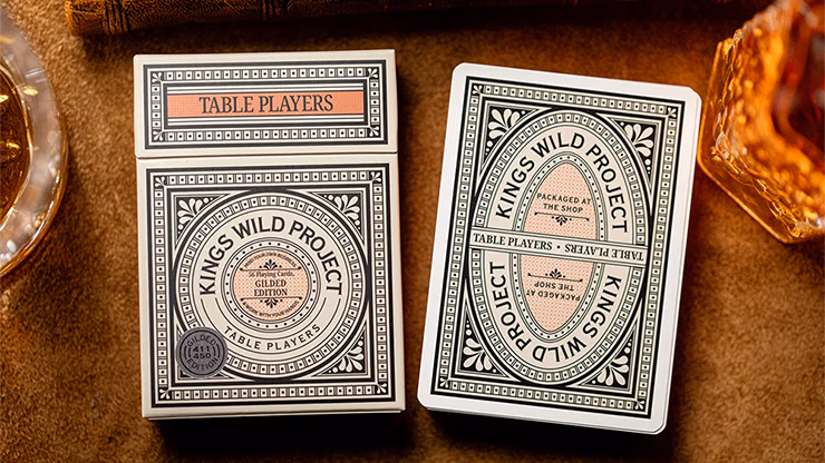 Gilded No.13 Table Players Vol.40 Playing Cards by Kings Wild Project - thumbnail 5