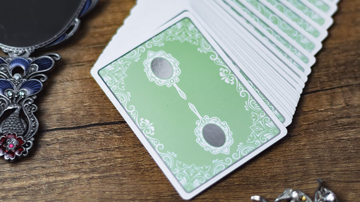 Reflections Epiphany (Green) Playing Cards by Emily Sleights - thumbnail 4