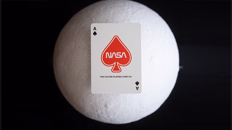 Silver Foil NASA Worm Playing Cards - thumbnail 4