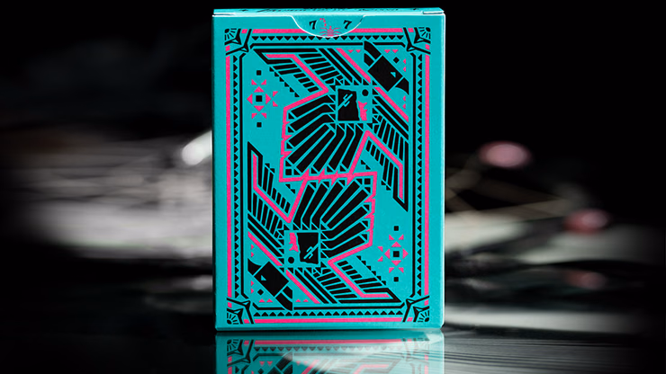 FULTON'S THUNDERBIRD ROOM TURQUOISE EDITION PLAYING CARDS - thumbnail 6