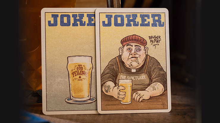 Odd Fellow Brother McPint Poker Playing Cards by Stockholm17 - thumbnail 4