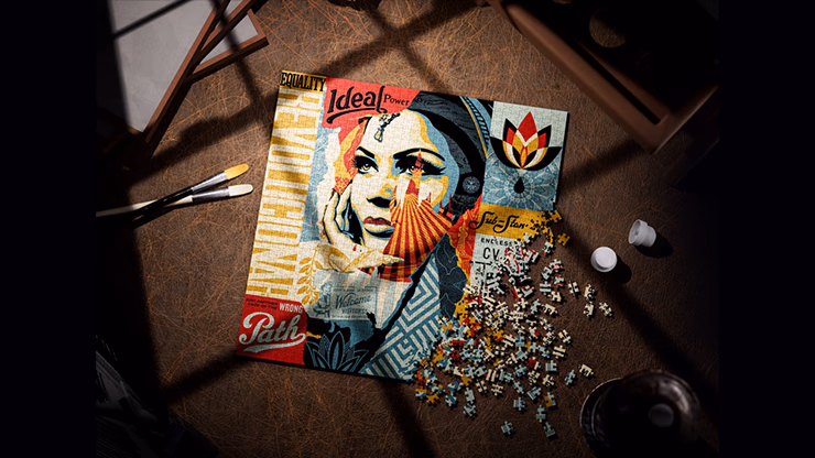 OBEY Jigsaw Puzzle by theory11 - thumbnail 5