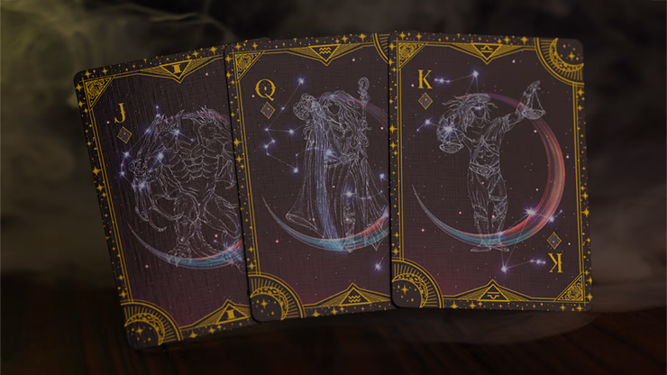 Warriors of the Stars: Zodiac Playing Cards (Morning Sun) by Blue Moon Co. - thumbnail 3