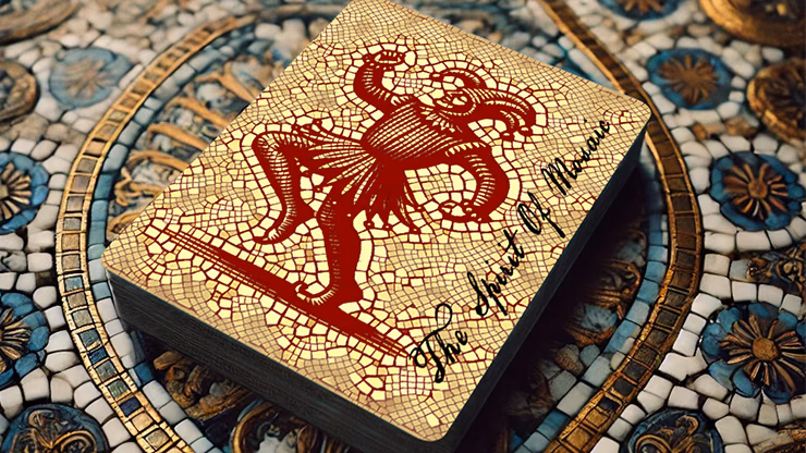 The Spirit of The Mosaic (Red) Playing Cards - Image 2