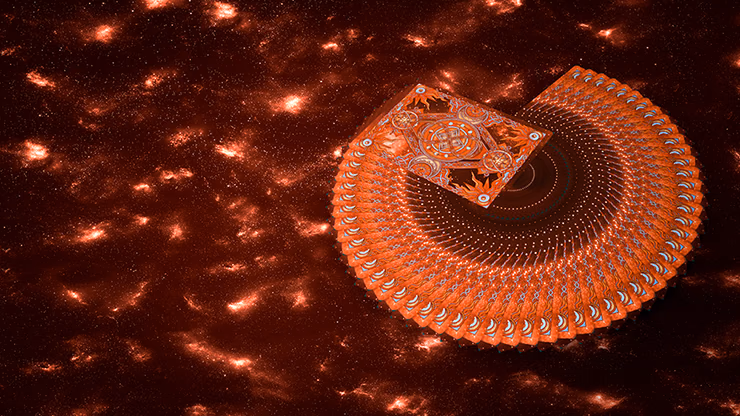 Zodiac (Sagittarius) Luminous Edition Playing Cards by TCC - thumbnail 6