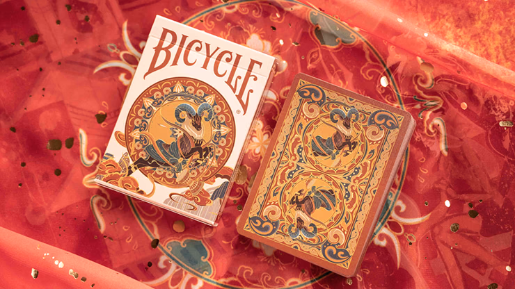 Bicycle Chinese Zodiac (Goat) Playing Cards by US Playing Card Co - Image 2