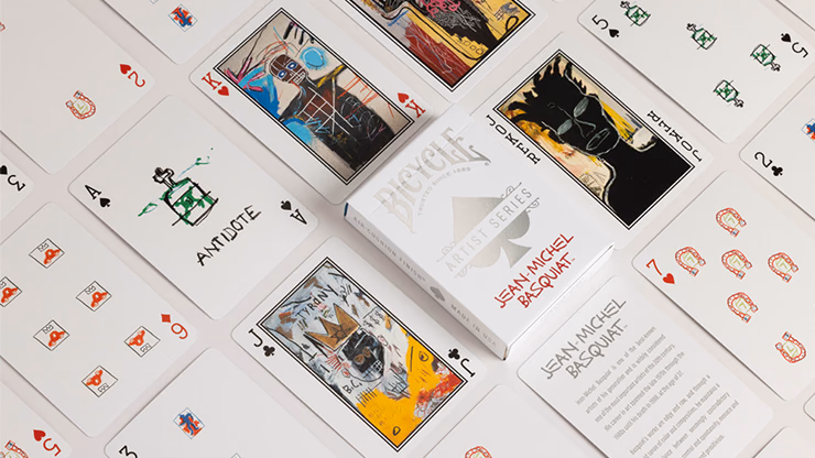 Bicycle Jean-Michel Basquiat (Box Set Red/Blue) by US Playing Cards - thumbnail 3