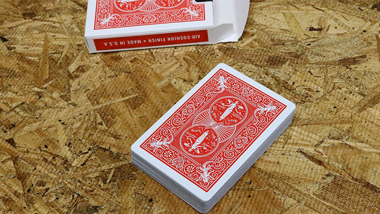 Bicycle Maiden Back (Red) by US Playing Card Co - thumbnail 3