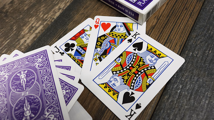 Bicycle Purple Playing Cards by US Playing Card Co - Image 2