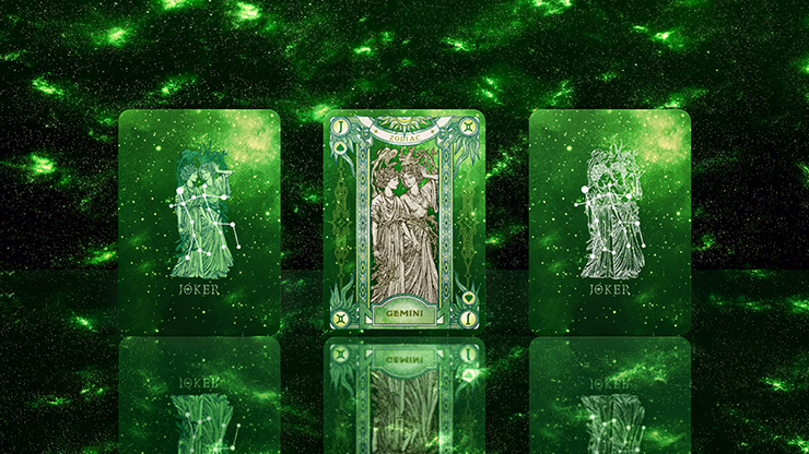 Zodiac (Gemini) Luminous Edition Playing Cards by TCC - thumbnail 5