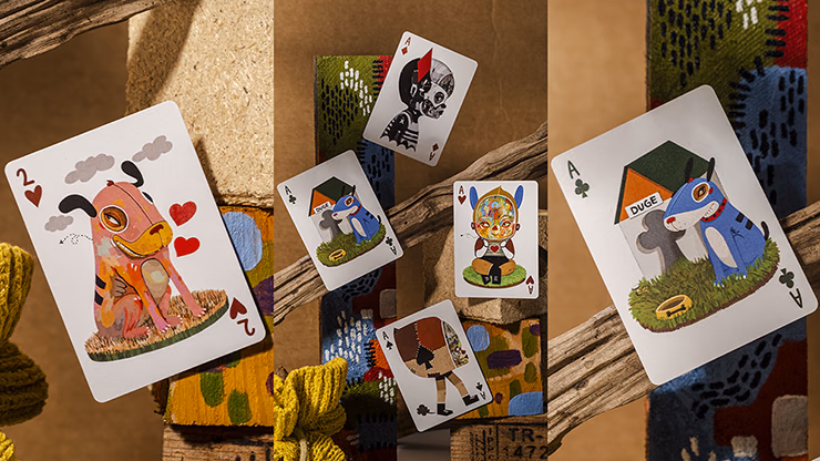 Bicycle Reen Barrera Muscle Land Playing Cards - Image 2