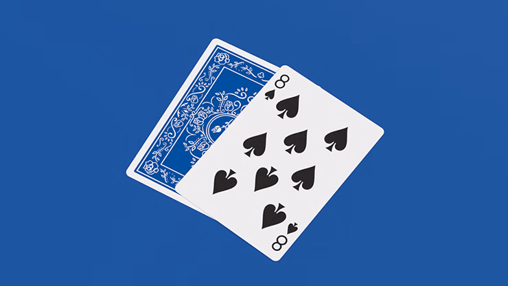 Black Roses Blue Magic Playing Cards - thumbnail 6