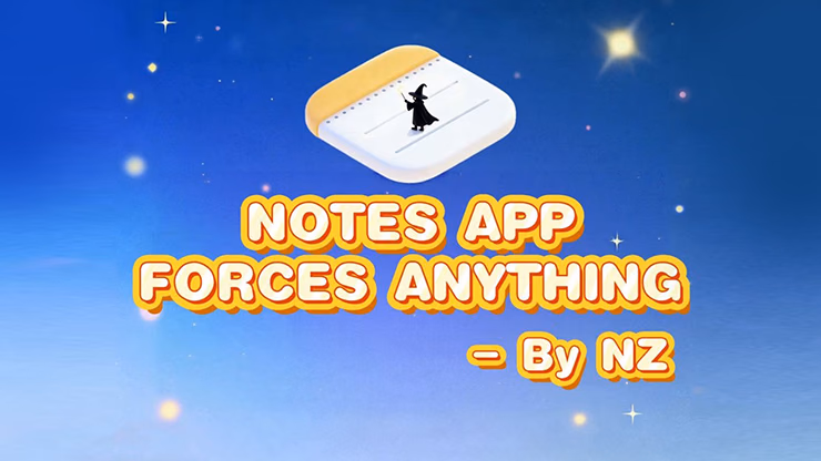 Notes App Forces Anything by Richard Zeng & Bacon Magic - magic trick
