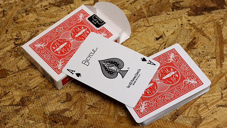Bicycle Maiden Back (Red) by US Playing Card Co - thumbnail 5