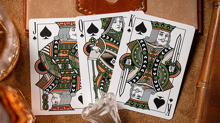 Gilded No.13 Table Players Vol.40 Playing Cards by Kings Wild Project - thumbnail 4