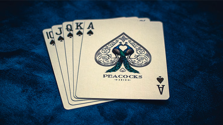 Limited Edition Peacocks Playing Cards by Rocsana Thompson - thumbnail 5