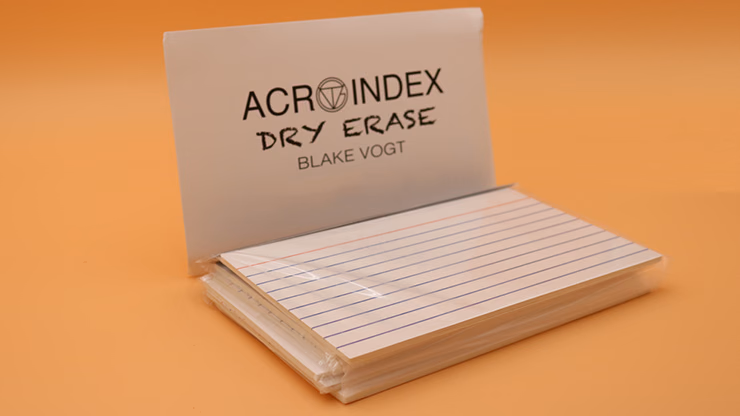 Six Acro Index (Stage) Dry Erase by Blake Vogt - thumbnail 5