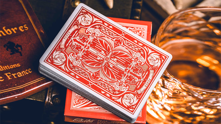 Sanctuary (Red) Playing Cards - Image 2