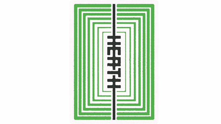 HEATH BACK PLAYING CARDS - LENNART GREEN EDITION Playing Cards - Image 2
