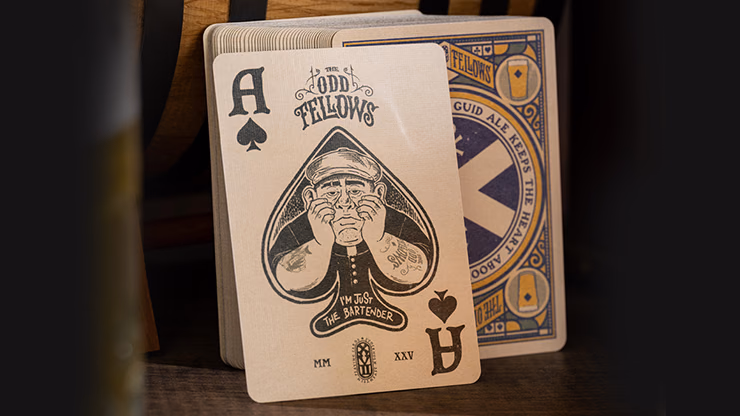 Odd Fellow Brother McPint Poker Playing Cards by Stockholm17 - Image 2