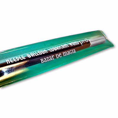 Needle Balloon Lubricant Wand Silver Tips by Bazar de Magia - magic trick