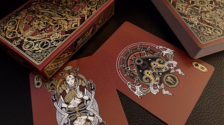 Asura Classic (Red) Playing Cards - Image 2