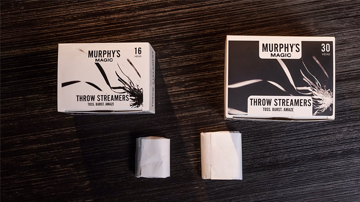 Throw Streamers 12 pk. (White / 16 Head) by Murphy's Magic - thumbnail 3