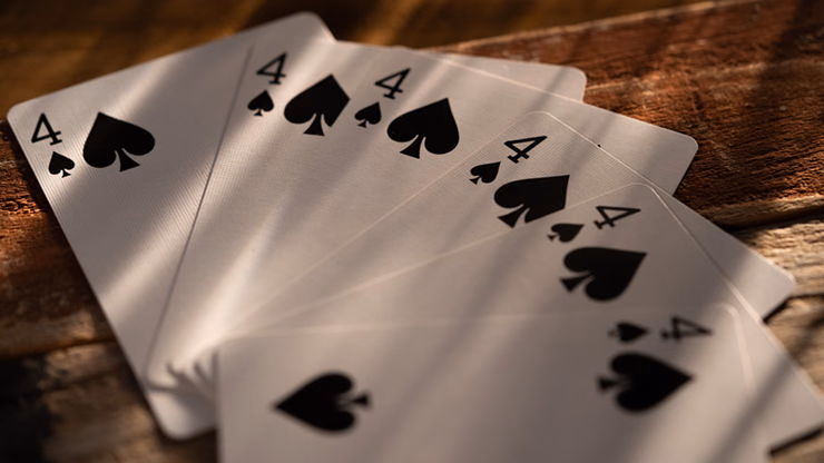 4 FLUSH BLUE by Nick Trost and Murphy's Magic - Trick - Image 2